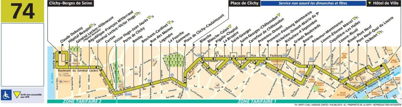 شقة Arty 20M² District Of Batignolles باريس المظهر الخارجي الصورة